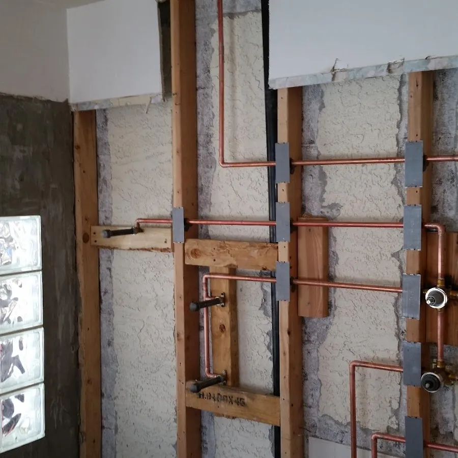 Copper pipe installation for Repiping in Liberty